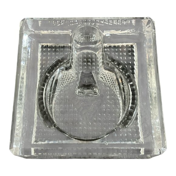 Antique Paragon Glass Inkwell – Frank A. Weeks Patent - Picture 1 of 6